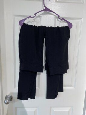 Rachel Zoe Ankle Length Black Leggings 2 Pack BUNDLE